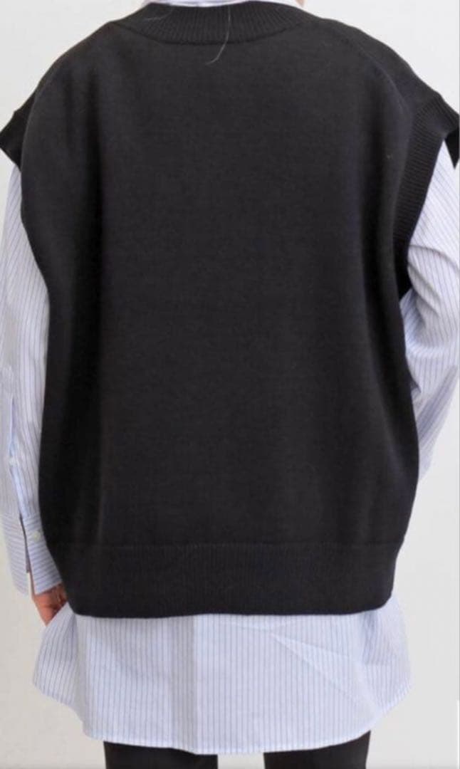 24aw L’Appartement COTTON WOOL KNIT VEST