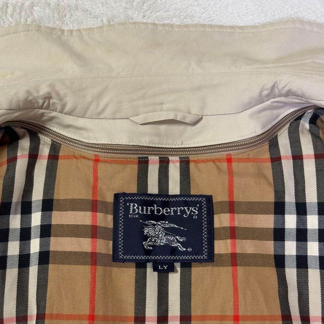 バーバリー モッズコート ダウンライナー付 裏ノバチェック メンズM ベージュ