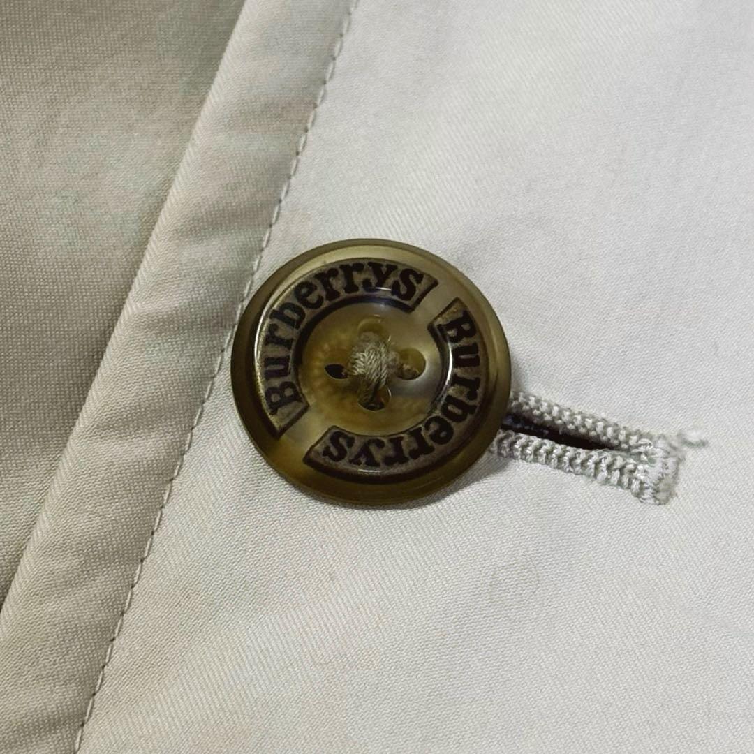 バーバリー モッズコート ダウンライナー付 裏ノバチェック メンズM ベージュ