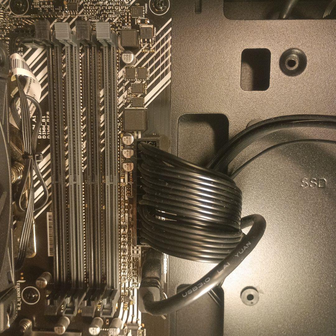 5700X & B550Mマザボ