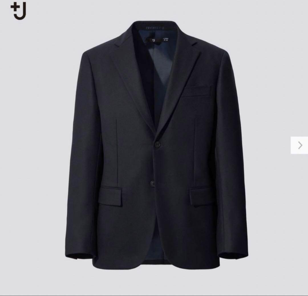 +J ユニクロ 2020awテーラードジャケット ウールスリムフィットパンツ✖️2
