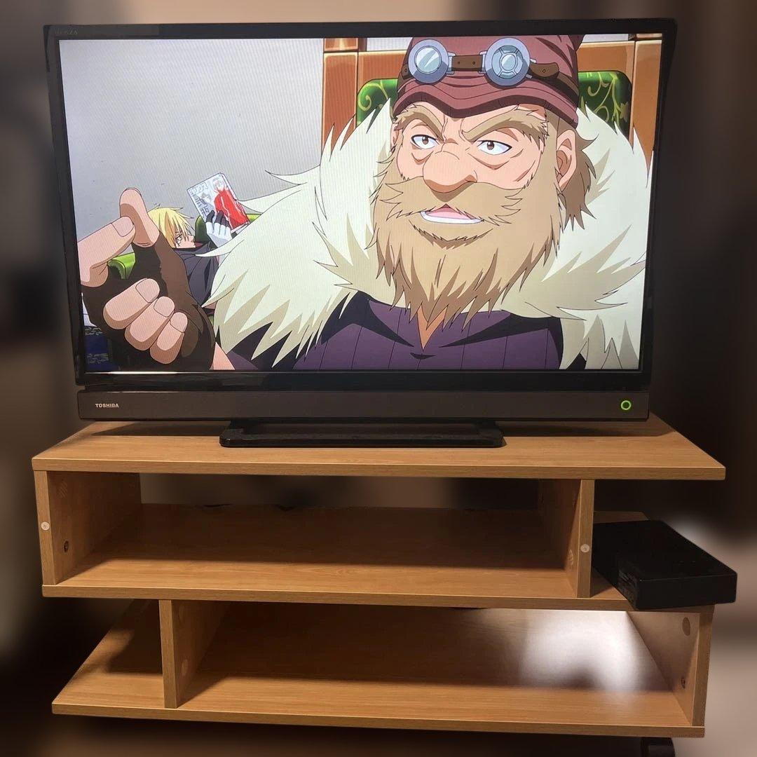 東芝テレビ、録画レコーダー、テレビボード