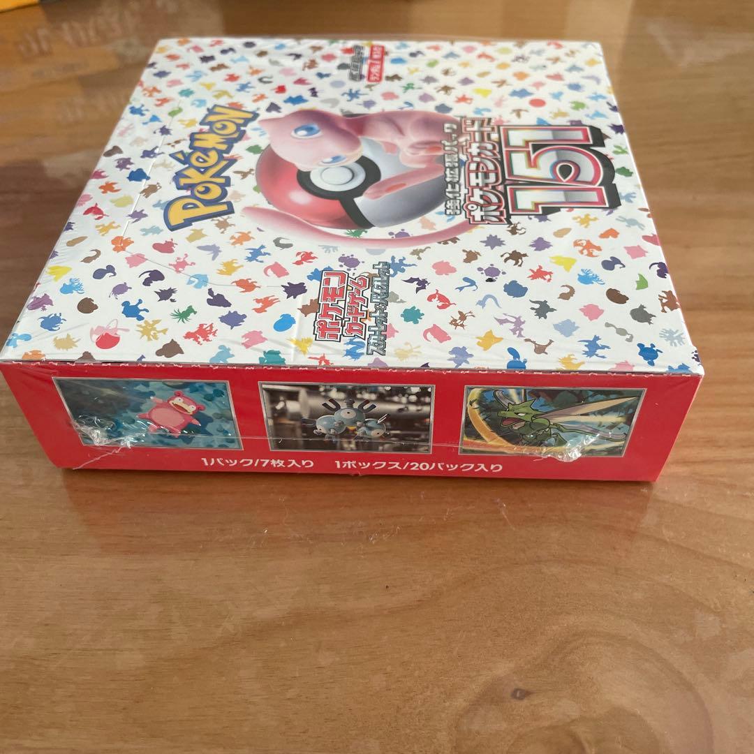 ポケモンカード151 BOX シュリ付き