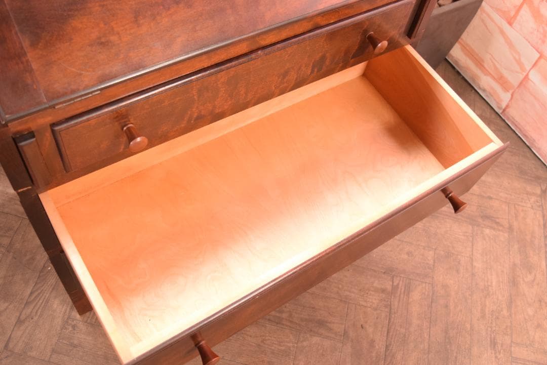 松本民芸家具 ライティングビューロー/デスク #308型 訳あり品