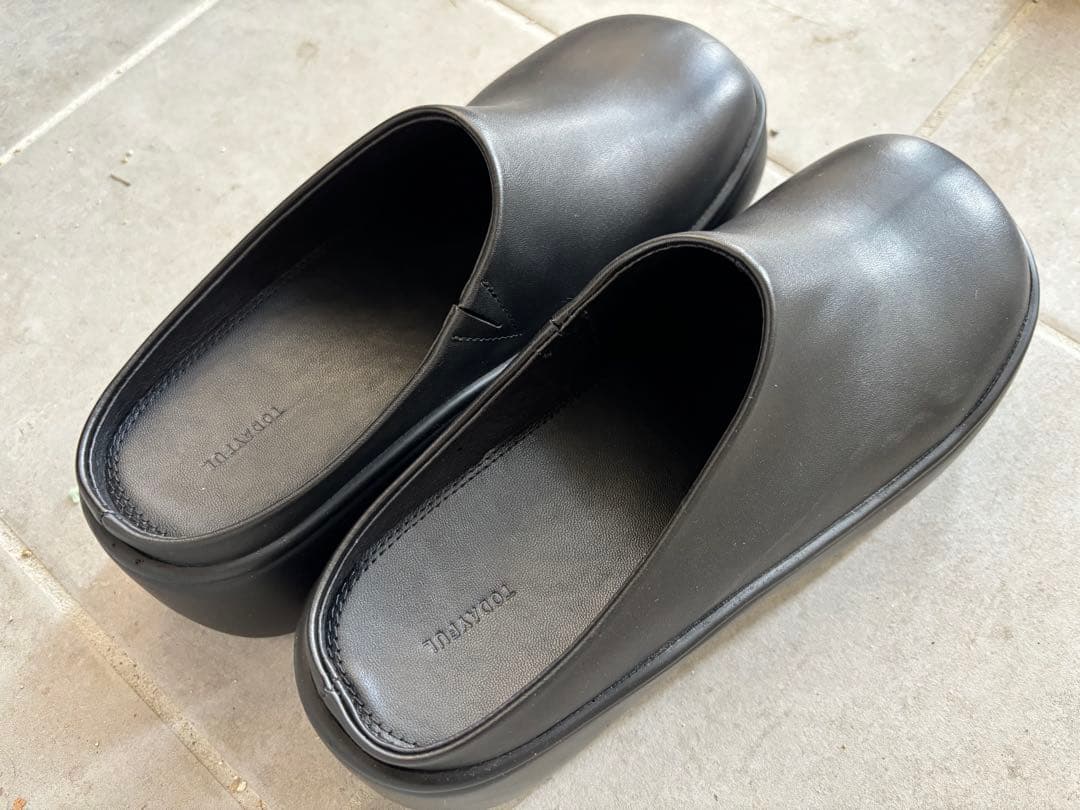 【美品】TODAYFUL サボ ブラック 38