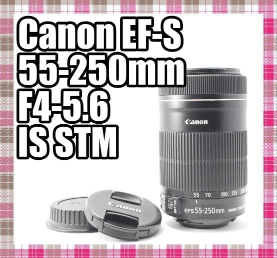 ✨新品同様✨Canon EF-S 55-250mm F4-5.6 IS STM