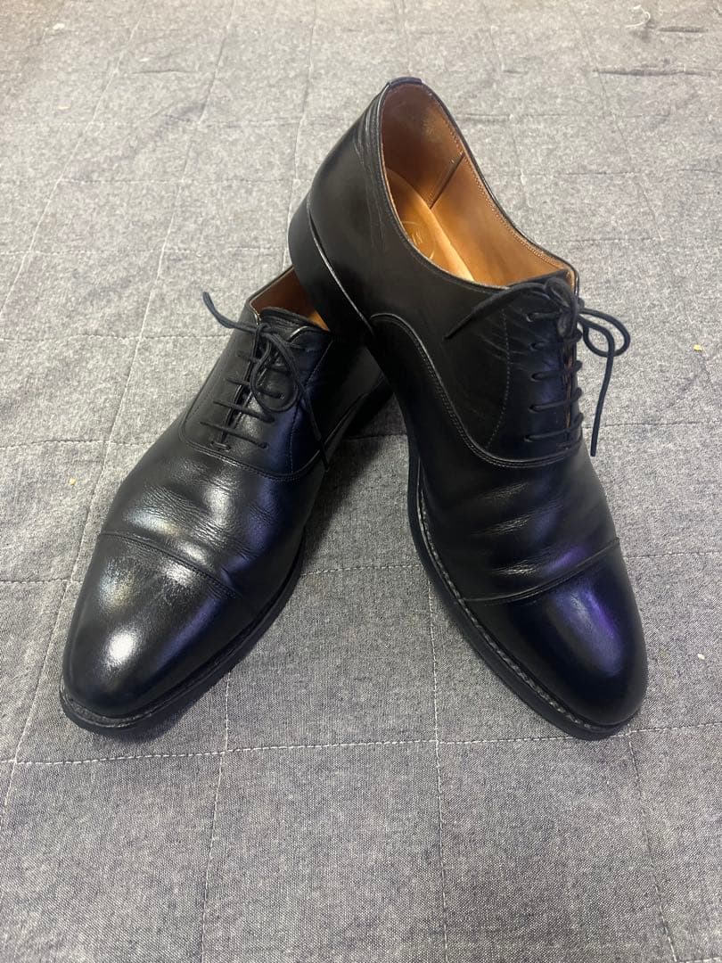 SCOTCH GRAIN ドレスシューズ 26½ EEE ブラック