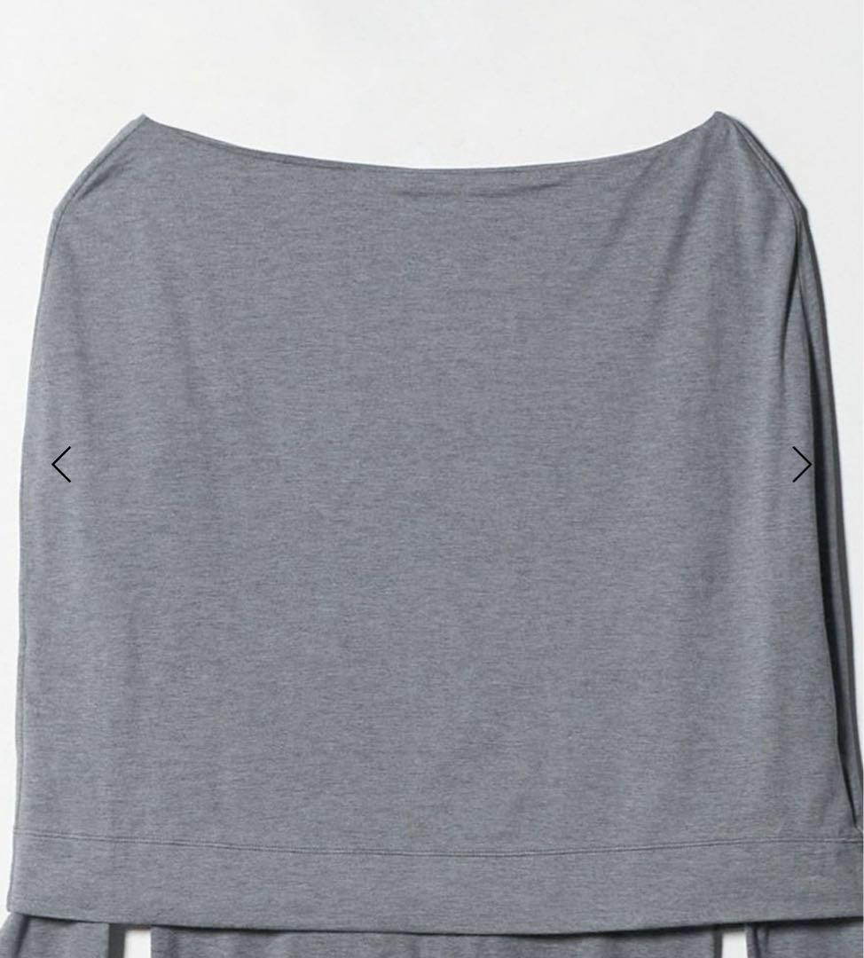 【BOWTE】CAPE DETAIL COTTON/SILK CUT&SEWN