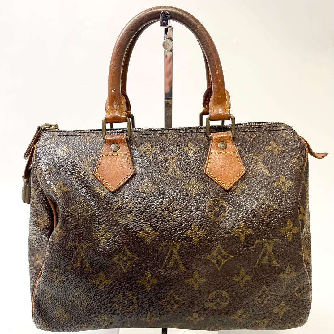 みみルイヴィトン　モノグラム　スピーディ25 ハンド　ミニボストンバッグ