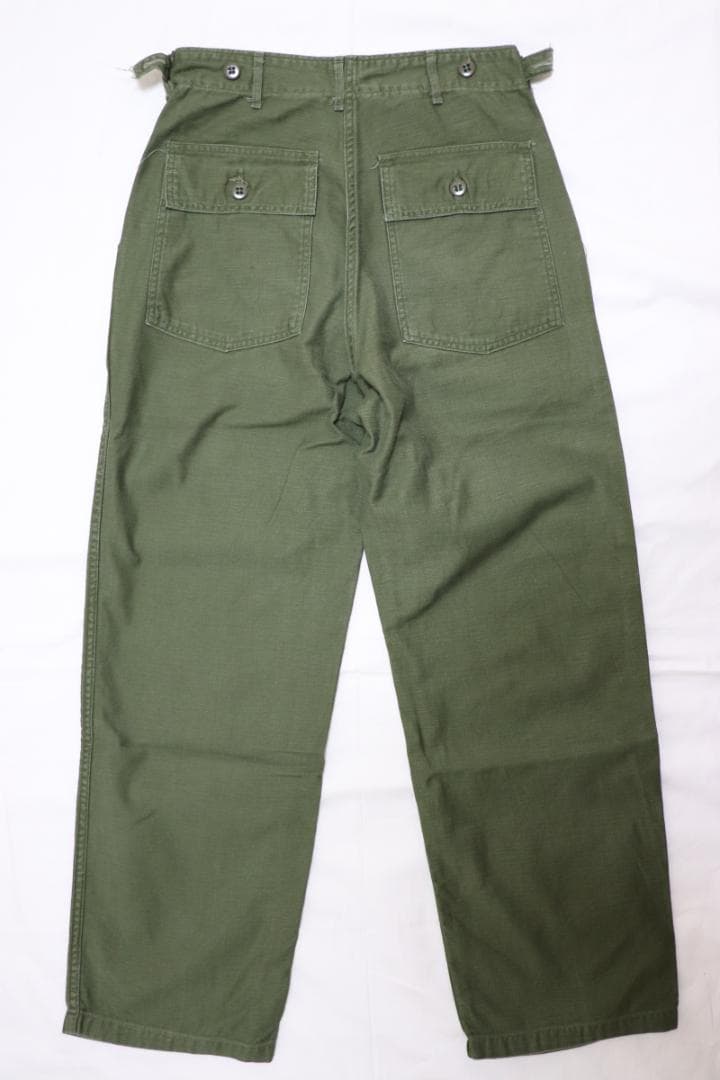 50s US ARMY ベイカーパンツ サイドアジャスター付き ビンテージ S