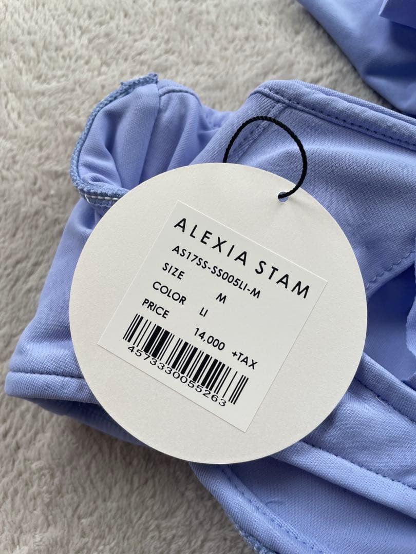 ちくわ　新品タグ付きALEXIA STAM ビキニM ライラック