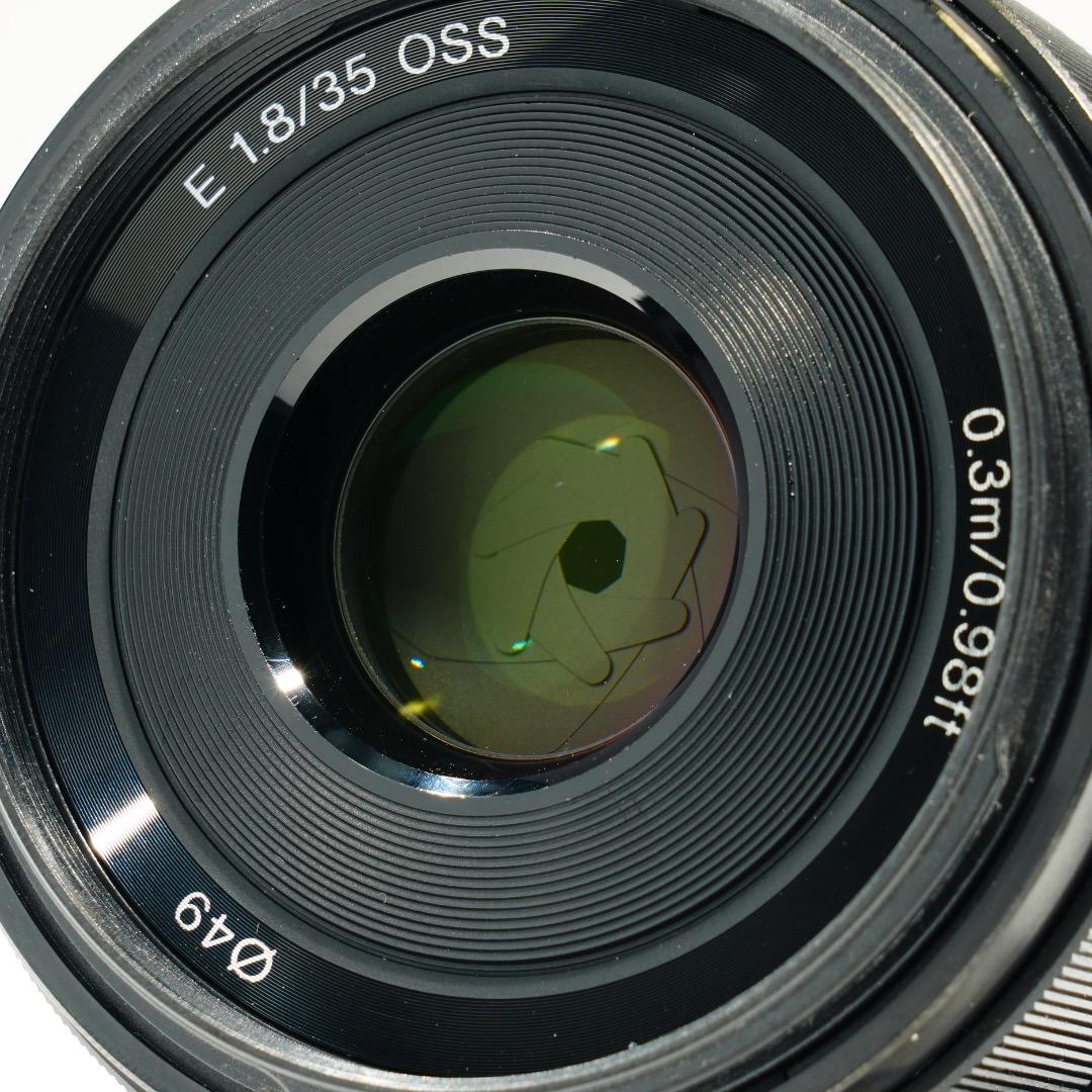 【美品】動作◎ SONY E 35mm F1.8 OSS 神レンズ 391