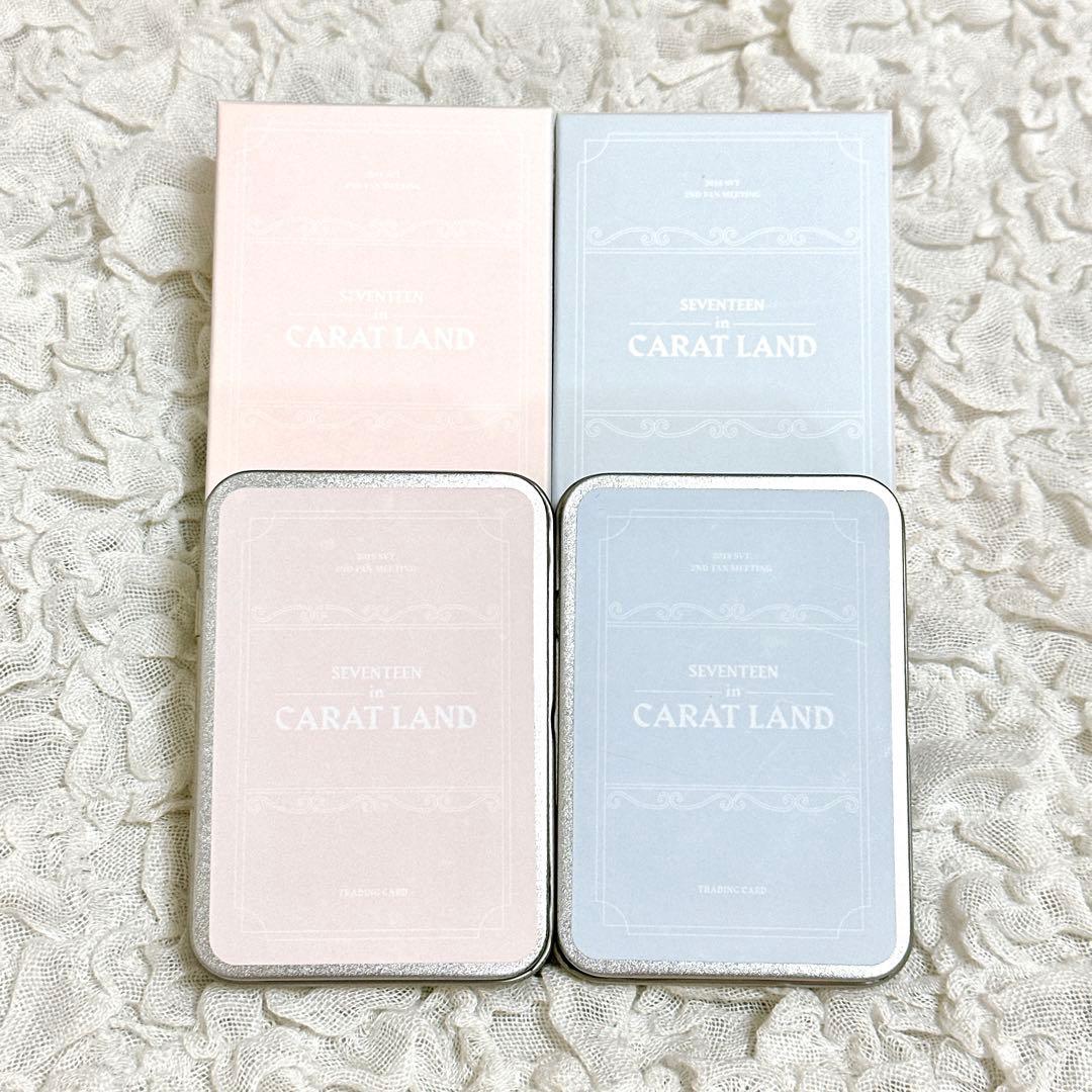 【希少】SEVENTEEN CARAT LAND トレカ コンプ A,Bセット