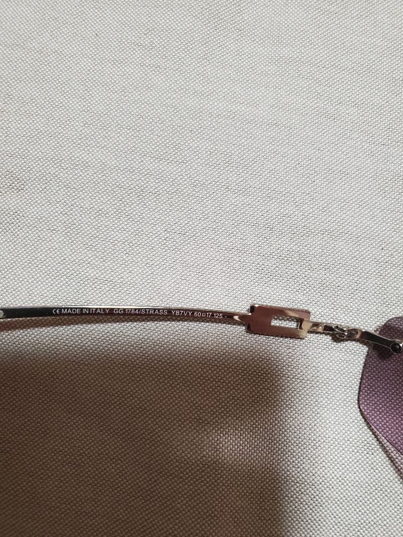 ※Rです。GUCCI グッチ メンズ メタルフレーム サングラス