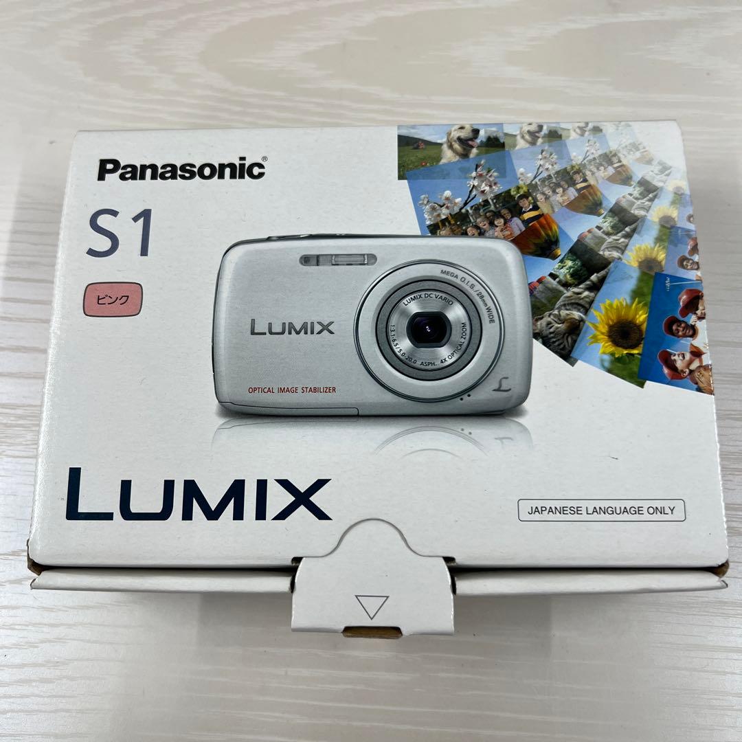 LUMIX DMC-S1 コンパクトデジタルカメラ ピンク