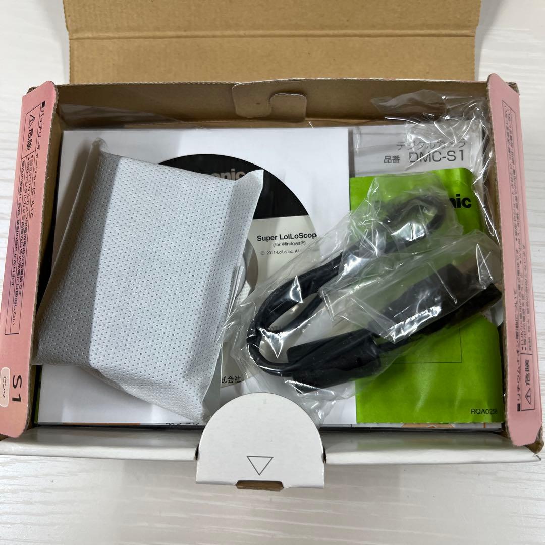 LUMIX DMC-S1 コンパクトデジタルカメラ ピンク