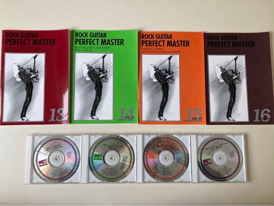 ロックギター完全マスター 教則本&CD フルセット