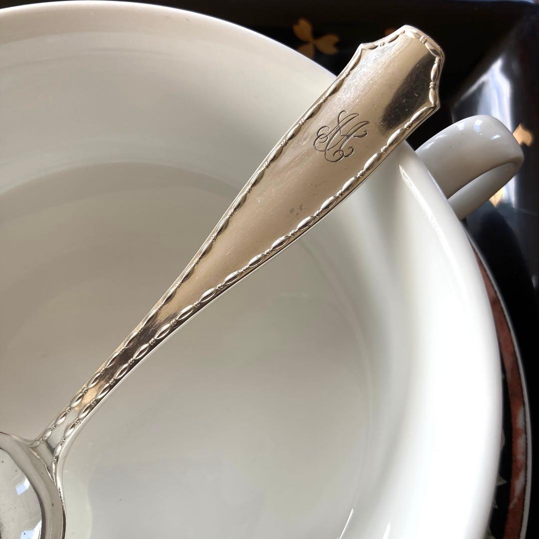 Tiffany 純銀　スープ　スプーン