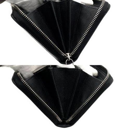 【美品】ルイヴィトン マヒナ ジッピーウォレット ノワール 長財布 モノグラム