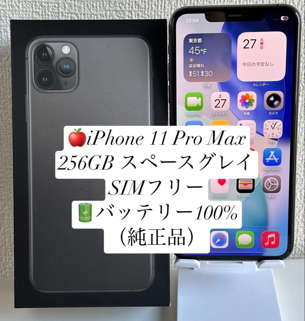 iPhone 11 Pro Max 256GB スペースグレイ SIMフリー