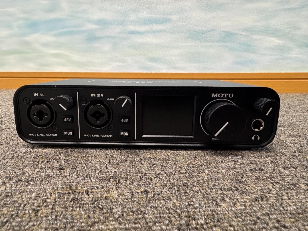 MOTU M2 オーディオインターフェース USB-C MIDI対応