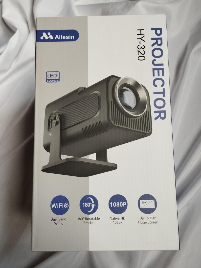 プロジェクター　Android TV搭載　12000LM　1080P　wifi6