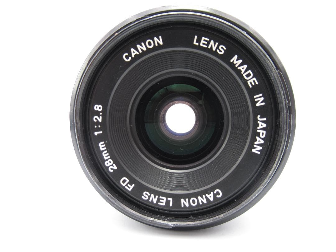 美品です。CANON New FD 28mm f/2.8 管理F21