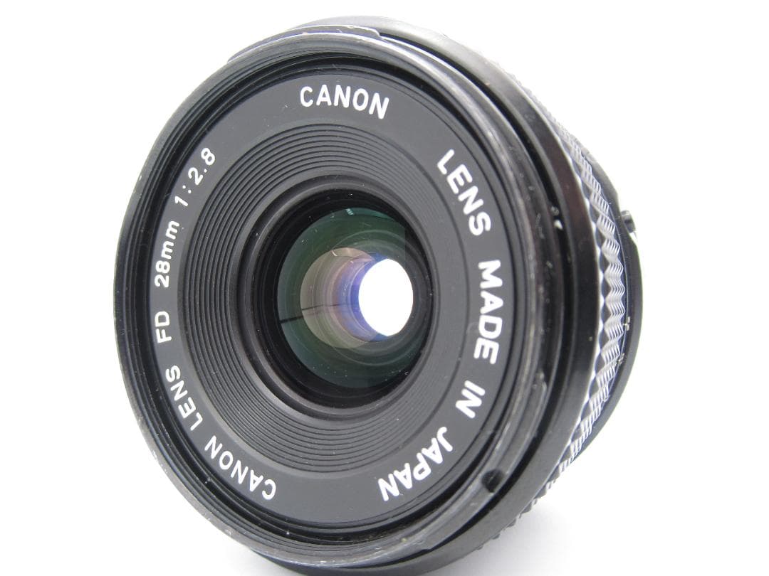 美品です。CANON New FD 28mm f/2.8 管理F21