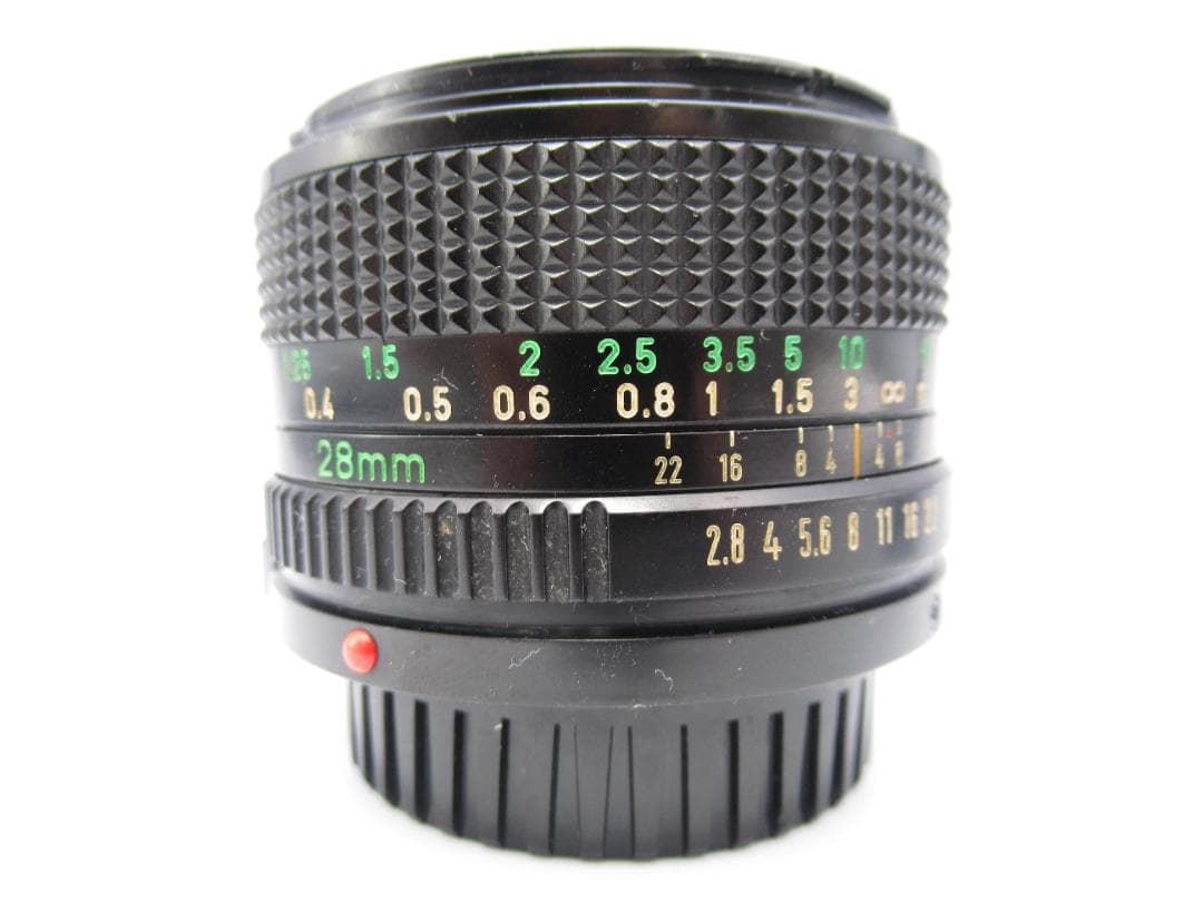 美品です。CANON New FD 28mm f/2.8 管理F21