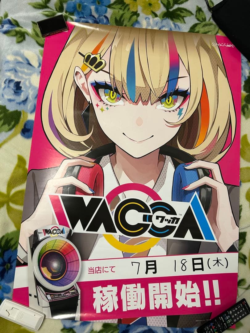マーベラス/SEGA　ワッカ　WACCA　Ｂ１ポスター　中古品