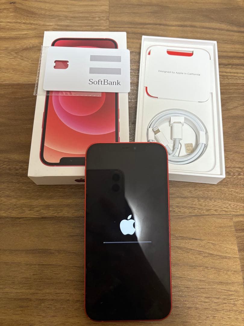 Apple iPhone 12 レッド 本体 SIMロックフリー