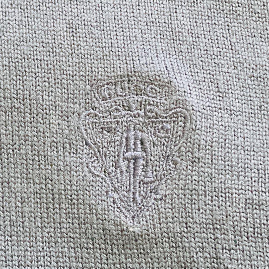 ピッキー GUCCIグッチ ニット セーター ネイビー ウール100%