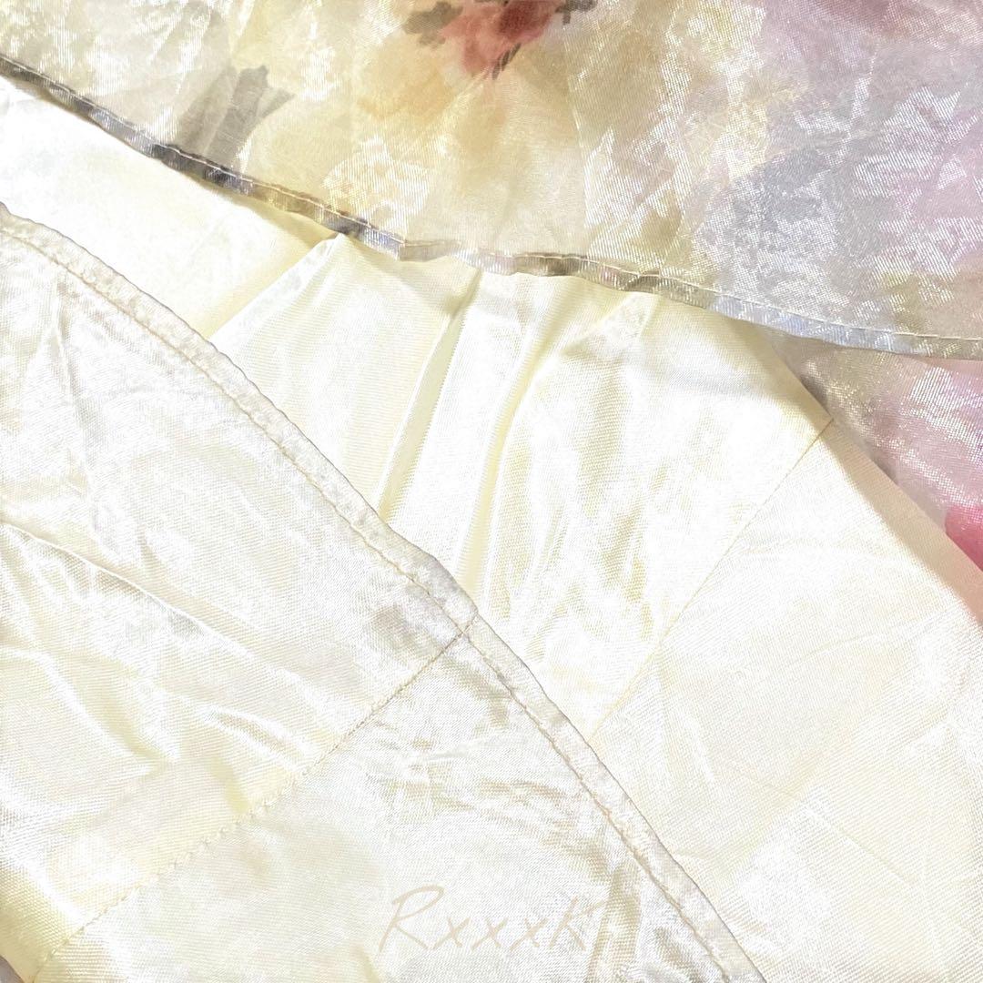 ジェシカマクリントック ロングドレス 演奏会 オーガンジー 花柄