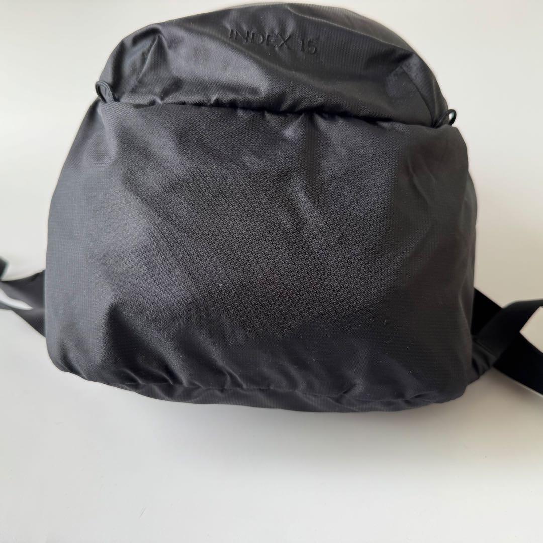 【極美品】 ARC’TERYX INDEX15 インデックス リュック　ブラック