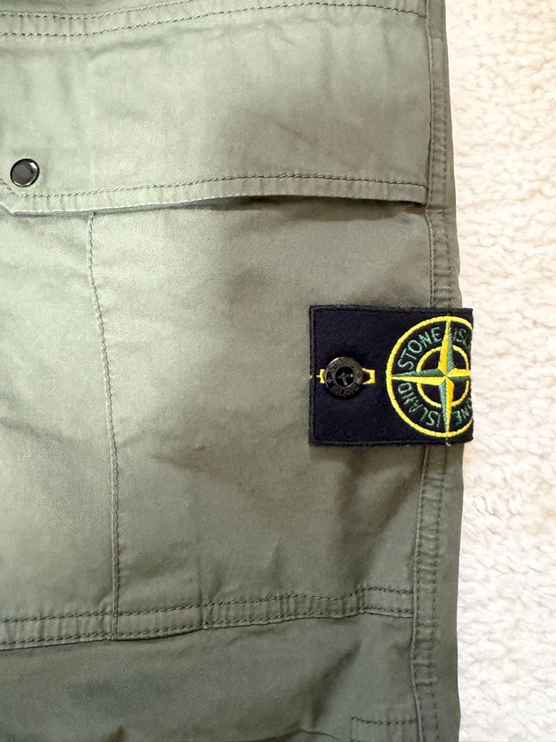 STONE  カーゴパンツ オリーブグリーン 新品タグ付き