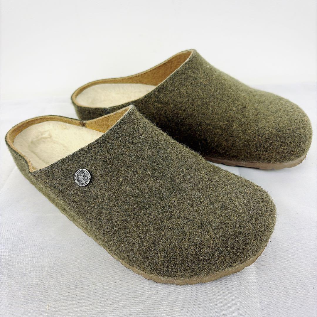 希少✨ビルケンシュトック　イタリア製　ウール　カプラン　サボサンダル　40 ボア