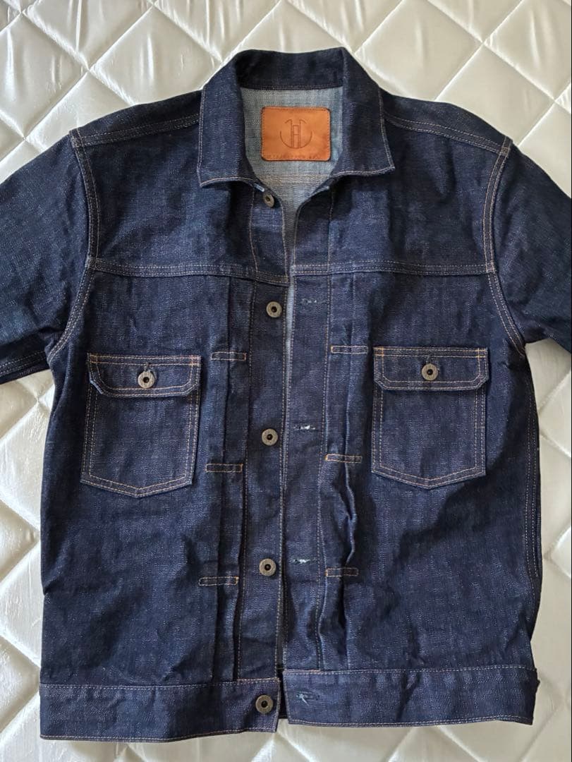 美品✨JAPAN BLUE JEANS デニムジャケット　42インチ