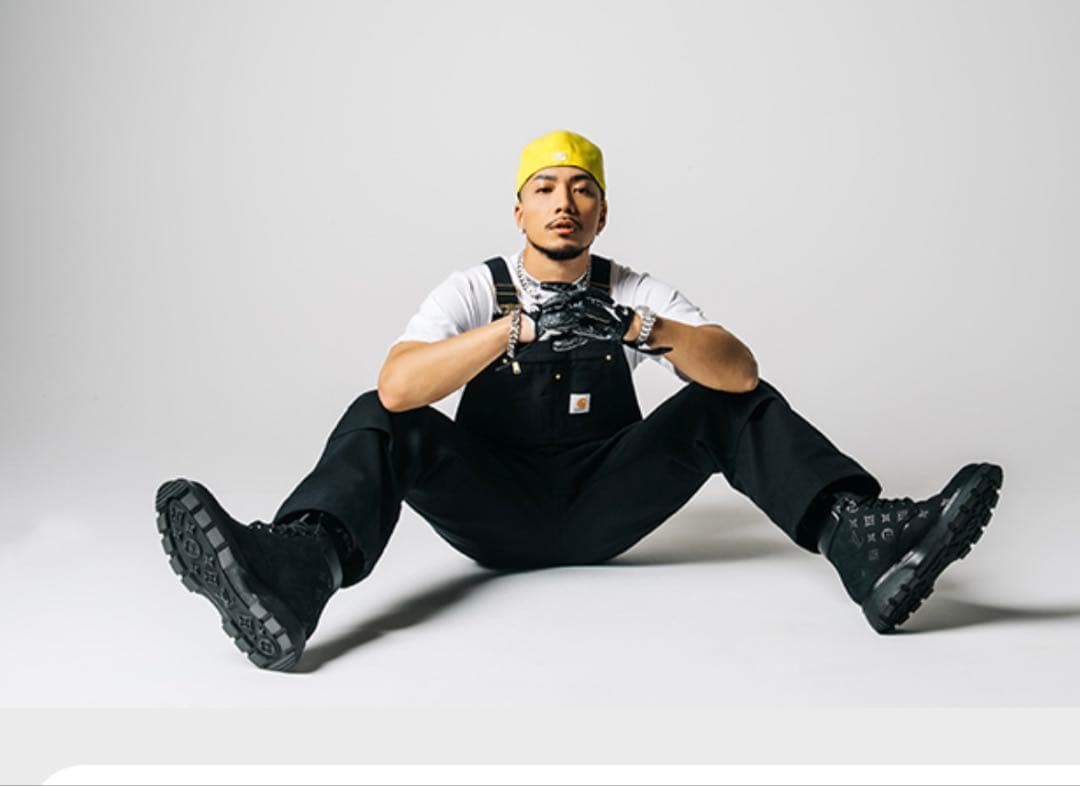 Carhartt ブラックオーバーオール　36✖️32