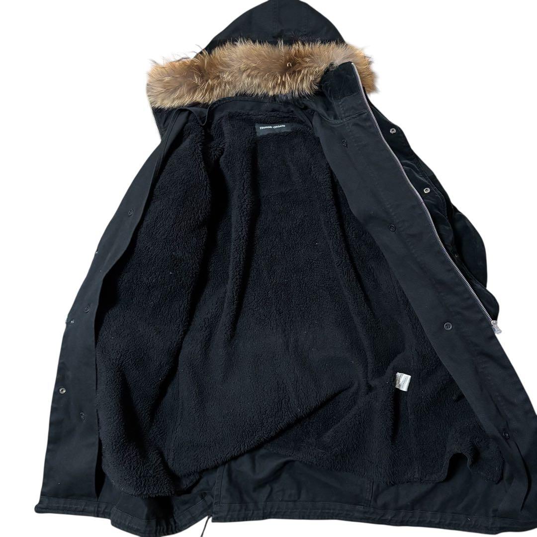 ジャケット・アウター Tsumori chisato military fur mods coat