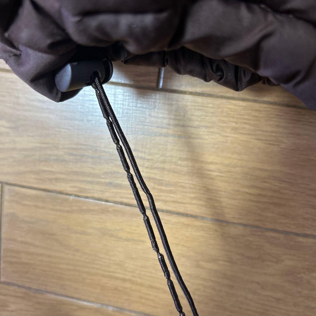 希少 ファーダウンジャケット y2k 平成 お兄系 光沢 短丈