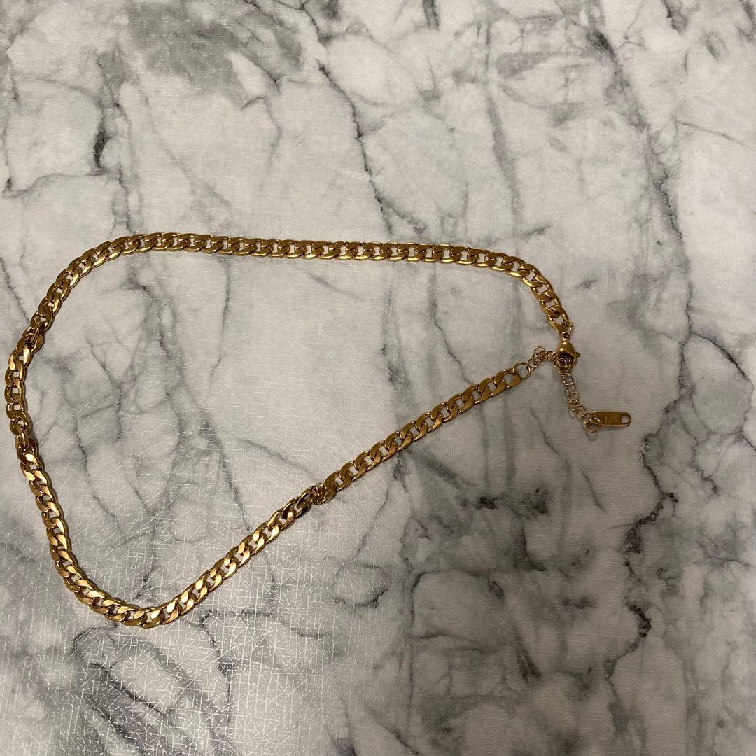 遺品整理　K18刻印　ネックレス　45cm