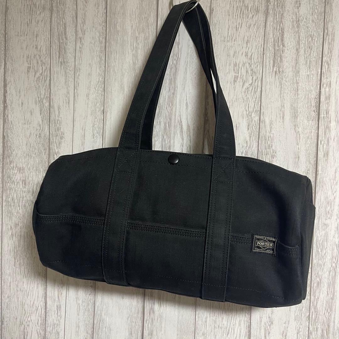 【廃盤品】ポーター PORTER サニー ドラムバッグ ミニボストン キャンバス