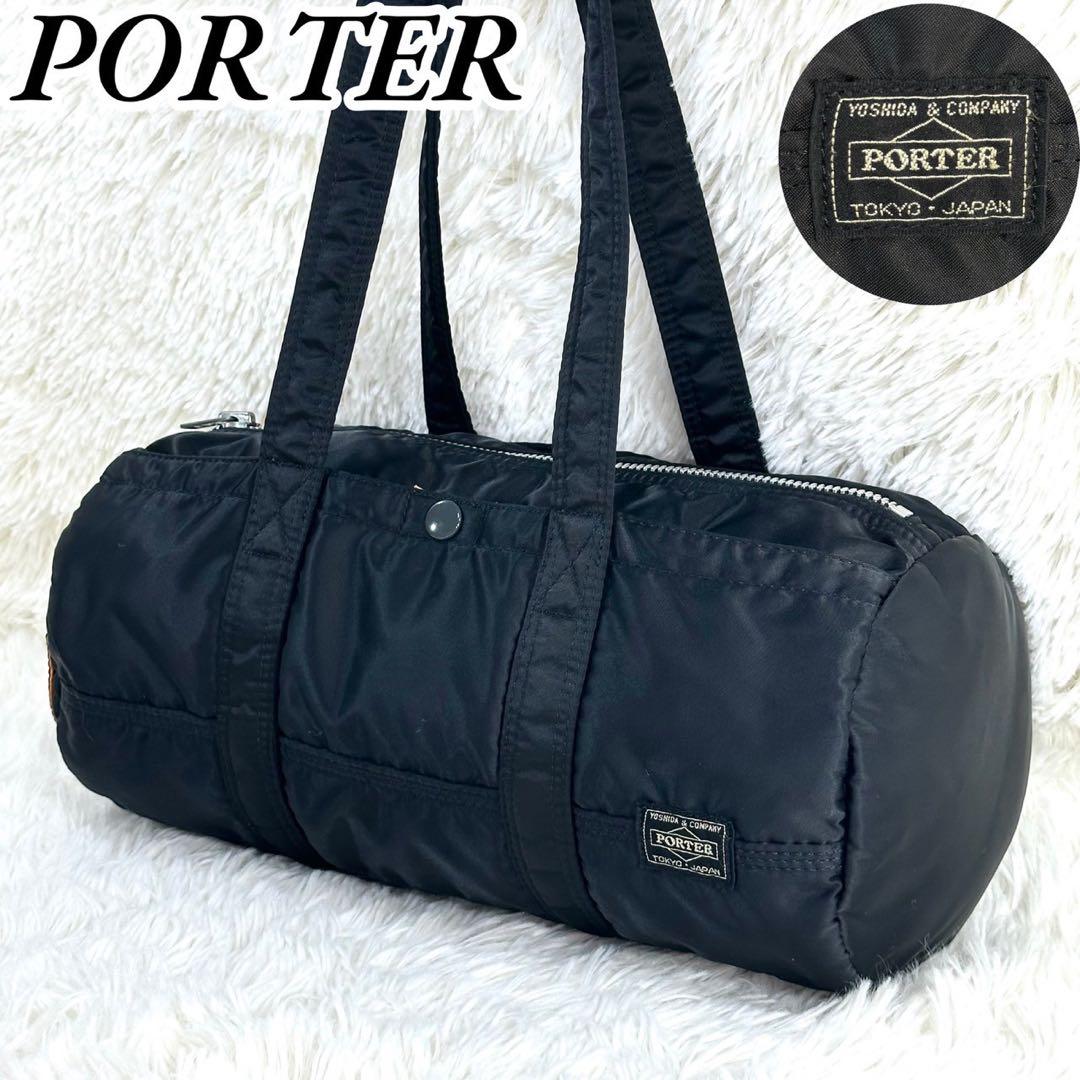 【極美品】ポータータンカー ダッフル ミニボストンバッグ吉田カバン 黒 1076