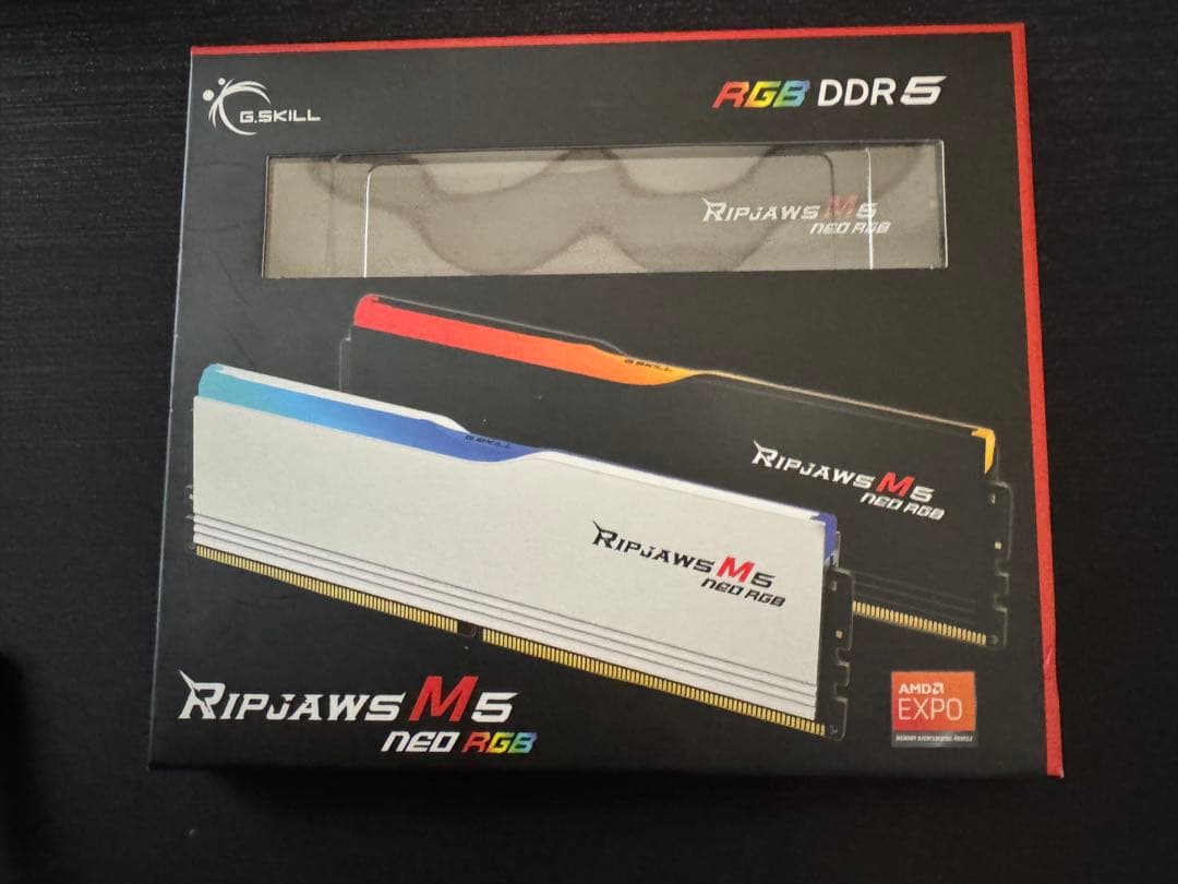 G.Skill Ripjaws M5 RGB DDR5 メモリ