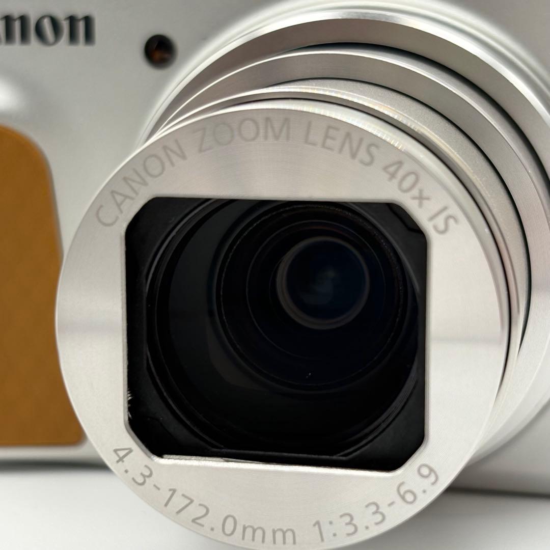 【美品】Canon PowerShot SX740 HS シルバー 動作確認済み