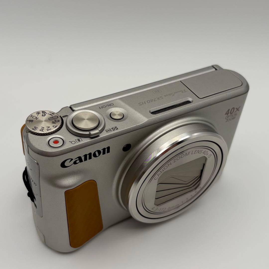 【美品】Canon PowerShot SX740 HS シルバー 動作確認済み