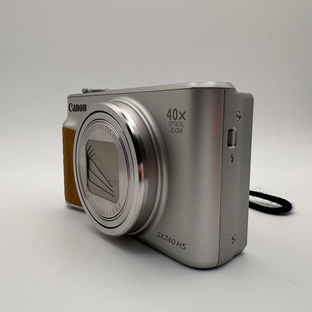 【美品】Canon PowerShot SX740 HS シルバー 動作確認済み
