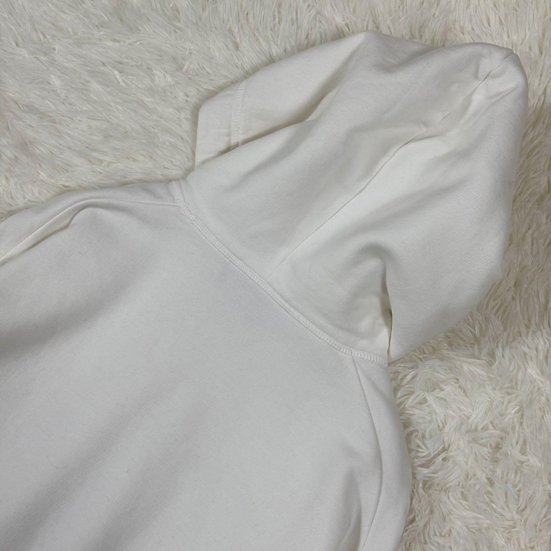 美品✨DSQUARED2 バニーロゴ プルオーバーパーカー 白 M