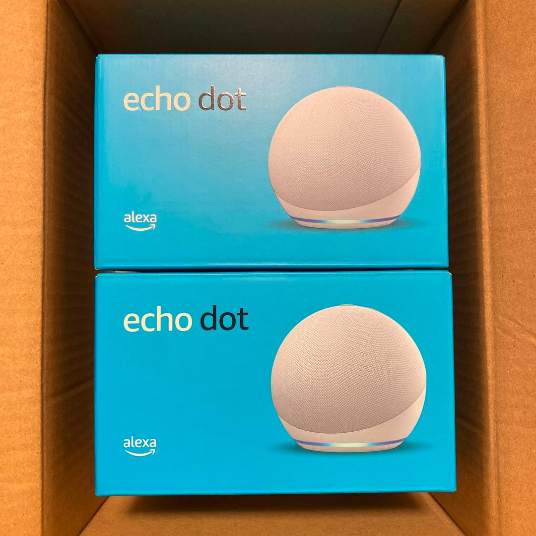 Amazon Echo Dot (Alexa対応) 第4世代ホワイト　2台セット