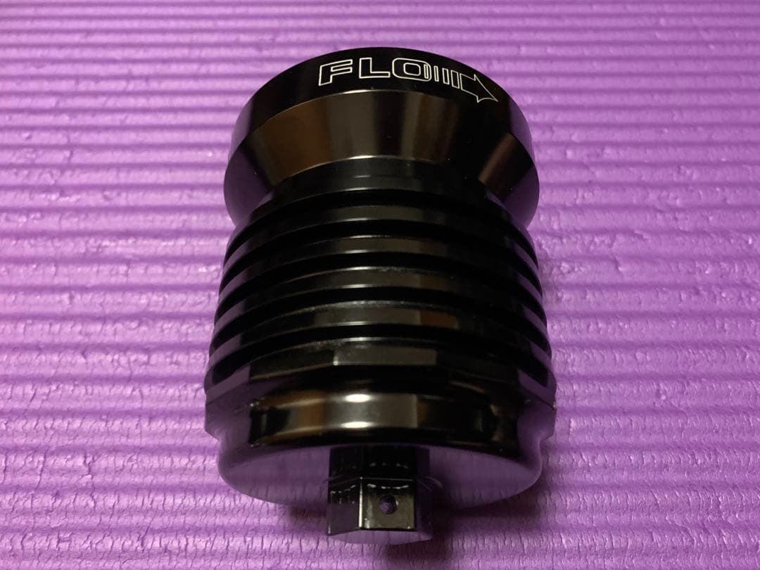 【ハーレー】FLO PCS4 ステンメッシュオイルフィルター （黒）